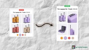 Showing variant-specific images from showing all images